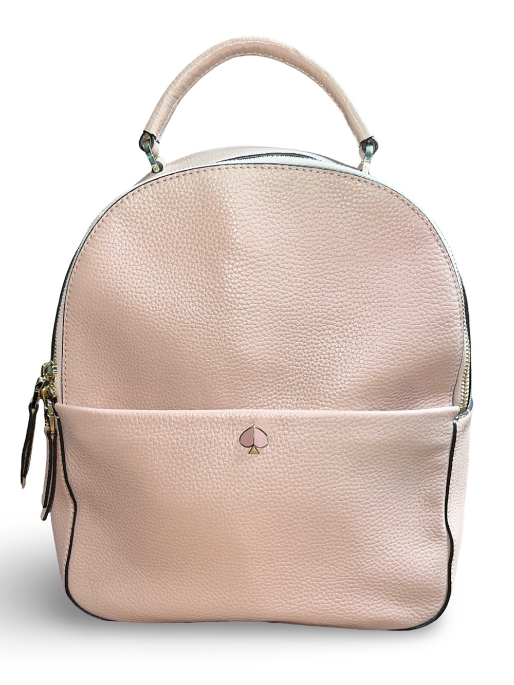 kate spade Blush Pink Pebbled Leather Backpack